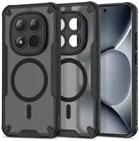 redmu note - Tech-Protect Rugged Shield MagSafe dėklas skirtas Xiaomi Poco M8 Pro / Xiaomi Redmi Note 15 Pro+ 5G Juodas (Black) - 1 nuotrauka