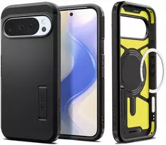 Spigen Tough Armor MagSafe dėklas skirtas Google Pixel 10 Pro XL Juodas (Black)
