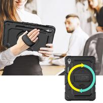 tab 11 - Tech-Protect Solid360 dėklas Samsung Galaxy Tab S9 FE 10.9 Juodas (Black) - 7 nuotrauka