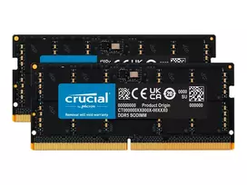 ram 32gb ddr5 4800mhz - Crucial CT2K32G48C40S5 DDR5 64GB (2x32GB) 4800MHz SO-DIMM Juodas (Black) - 2 nuotrauka