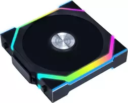 argb ventiliatoriai - Lian Li UNI FAN SL Wireless 120 Reverse Blade Juodas (Black) - 3 nuotrauka