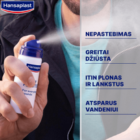 purskiamas pleistras - HANSAPLAST Second Skin Protection purškiamas pleistras, 40 ml - 5 nuotrauka