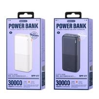 power bank 30000mah - Remax RPP-177 30000mAh Juodas (Black) - 2 nuotrauka
