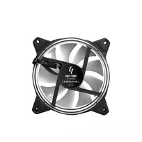 kompiuterio ausintuvas - Chieftec NF-1225RGB 120mm Black - 4 nuotrauka