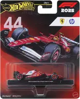 hot wheels 1 64 - Hot Wheels: F1 Ferrari Lewis Hamilton bolidas 44 (JDK86) - 1 nuotrauka