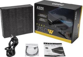 maitinimo blokas psu 750w - AZZA PSAZ-750W 750W Juodas (Black) - 3 nuotrauka