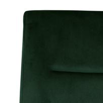 kedi tamsiai zalia - Valgomojo kėdė ArtLife Alm Velvet MT_ACT/KRZ_ALM-DUBLIN_DARK_GREEN_19, juoda/tamsiai žalia, 55 cm x 45 cm x 90.5 cm - 6 nuotrauka