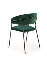 4 valgomojo kedes - Valgomojo kėdė Halmar K426, tamsiai žalia (Dark Green) - 6 nuotrauka