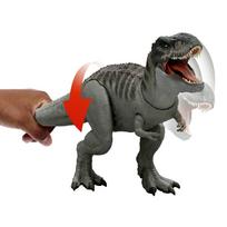 jurassic world tyrannosaurus - Žaislinė figūrėlė Mattel Jurassic World Rebirth Tyrannosaurus Rex, pilka - 4 nuotrauka