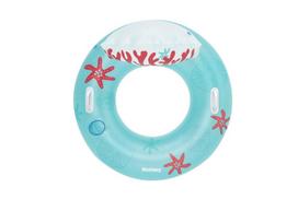 pripuciamas - Bestway Pripučiamas plaukimo ratas su atlošu Coral Bliss 107x113 cm 43730 - 5 nuotrauka
