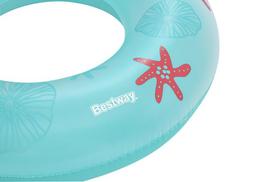 pripuciamas - Bestway Pripučiamas plaukimo ratas su atlošu Coral Bliss 107x113 cm 43730 - 7 nuotrauka