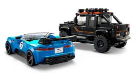 lego konstruktoriai - LEGO Speed Champions Jaguar Project 7 ir Land Rover Defender 77264 - 9 nuotrauka
