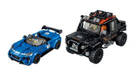 lego konstruktoriai - LEGO Speed Champions Jaguar Project 7 ir Land Rover Defender 77264 - 10 nuotrauka