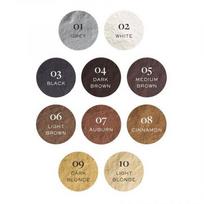 skaidulos - Nanogen Keratin Hair Fibres Dark Brown plaukų pudra - skaidulos, 15g - 2 nuotrauka