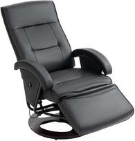 Fotelis HOMCOM Sukamasis poilsio krėslas, juoda (Black)
