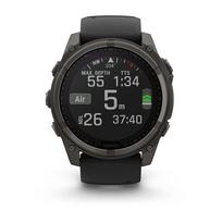 fenix 8 solar garmin - Fenix 8 Solar, 51mm, Sapphire, Gray, Black (010-02907-11) - 4 nuotrauka