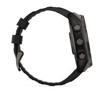 fenix 8 solar garmin - Fenix 8 Solar, 51mm, Sapphire, Gray, Black (010-02907-11) - 5 nuotrauka