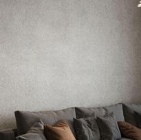 tapetai pigu - Skysti tapetai SILKPLASTER, PRESTIGE 401, su blizgučiu, pilkos spalvos, 3,5 m2/pak - 3 nuotrauka
