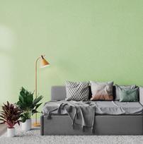 tapetai - Skysti tapetai SILKPLASTER, MS18, su blizgučiu, šviesiai žalios spalvos, 4 m2/pak. - 2 nuotrauka
