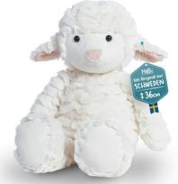 Mega Creative pliušinis žaislas avis Nella Wilhelm, balta, 36 cm