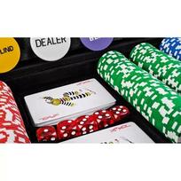 suaugusiems - Pokeris – 500 žetonų rinkinys HQ 23529 dėkle - 4 nuotrauka