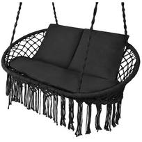 varna - Gardlov Dviguba Sūpynė Gandro Lizdas, Juoda (Black) - 13 nuotrauka