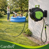 laistymop rite - Gardlov Automatinė sodo žarnos ritė 30 m - 7 nuotrauka
