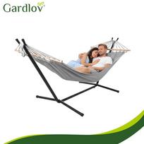 gardlov - Iso Trade Hamakas su stovu Gardlov, 200x150cm - 12 nuotrauka