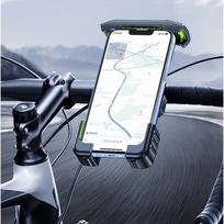 phone holder bike - Telefono laikiklis dviračiams ir paspirtukams Trizand 25366 mx-18116, plastikas, juoda - 2 nuotrauka