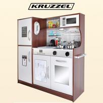 medine virtuve - Kruzzel 22114 medinė virtuvėlė - 14 nuotrauka