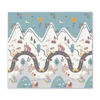 centras - Išlankstomas porolono kilimėlis 200 x 150 x 1 cm Nukido NK-341 - 3 nuotrauka