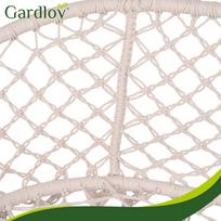 gandro lizdas supynes - Gardlov Sūpynės „Bocianie Gniazdo“ dvigubos kreminės (Cream) - 9 nuotrauka