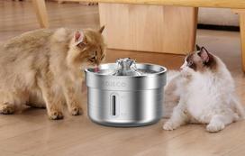 rojeco - Rojeco RYSJ-11 Nerūdijančio plieno vandens fontanas 2 l (Stainless Steel) - 4 nuotrauka