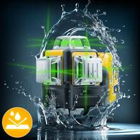 4d lazeris nivelyras - Humberg HM-171 Kryžminis lazeris su dėklu ir trikojais, žalias (Green) - 5 nuotrauka