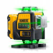 4d lazeris nivelyras - Humberg HM-171 Kryžminis lazeris su dėklu ir trikojais, žalias (Green) - 8 nuotrauka