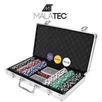 suaugusiems - Malatec Pokeris – 300 žetonų rinkinys dėkle, 23528 - 15 nuotrauka