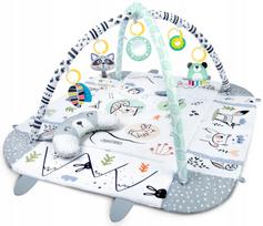 lavinamasis kilimelis - Ricokids lavinamasis kilimėlis Triušis, 110 x 100 cm, Balta/Pilka (White/Grey) - 4 nuotrauka