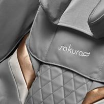 kreslas - Fotelis SAKURA Classic 305, pilkas (Gray) - 6 nuotrauka