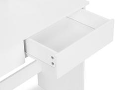 staliukas su veidrodziu - Kosmetinis staliukas ModernHome FH-DT220108, balta sp., 135 cm x 90 cm x 40 cm - 5 nuotrauka