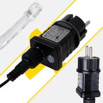 apsvietimo sviestuvas - Kalėdinė lauko girlianda Izoxis 23223, 500 LED, 22,5 m, šilta balta (Warm White) - 3 nuotrauka