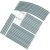 arka vijokliniu - Sodo pavėsinės arka 240 cm Plonos PL-990 - 2 nuotrauka