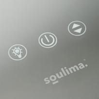 kosmetine - Soulima LED Kosmetinis veidrodis 80x62 cm - 12 nuotrauka
