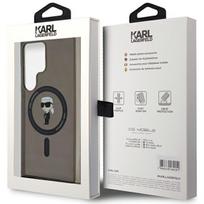 magsafe samsung s24 ultra - Karl Lagerfeld "IML Ikonik MagSafe Case for Samsung Galaxy S24 Ultra" Juodas (Black) - 2 nuotrauka