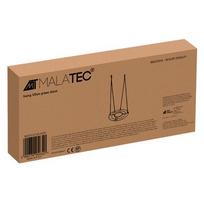 lauko supynes - Malatec Gandralizdžio sūpynės 120 cm, žalia-juoda (Green-Black) - 2 nuotrauka