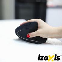 vertikali pele - Izoxis 26628 Belaidė vertikali pelė Juoda (Black) - 3 nuotrauka