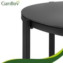 lauko baldai - Lauko baldų komplektas Gardlov, juoda sp., 4 vietų - 13 nuotrauka