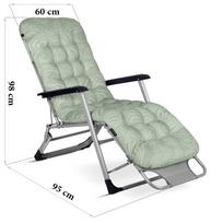 sodo gultas - Gultas ChillWell, šviesiai žalia sp., 95 cm x 60 cm x 98 cm - 2 nuotrauka