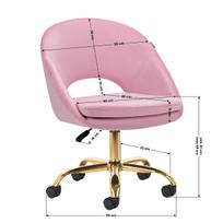 meistro kede - 4Rico QS-MF18G pasukama kėdė, rožinė (Pink) - 2 nuotrauka