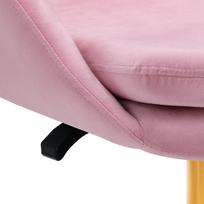 meistro kede - 4Rico QS-MF18G pasukama kėdė, rožinė (Pink) - 4 nuotrauka