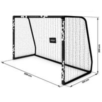 hexagon - Futbolo vartai NS-472 šešiakampis, 300 x 200 x 120 cm - 3 nuotrauka